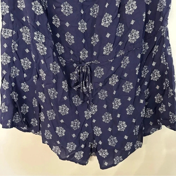 Eberjey Buena Vista Juno Sleeveless Navy Romper Size Small/ Medium NWT - Picture 4 of 9